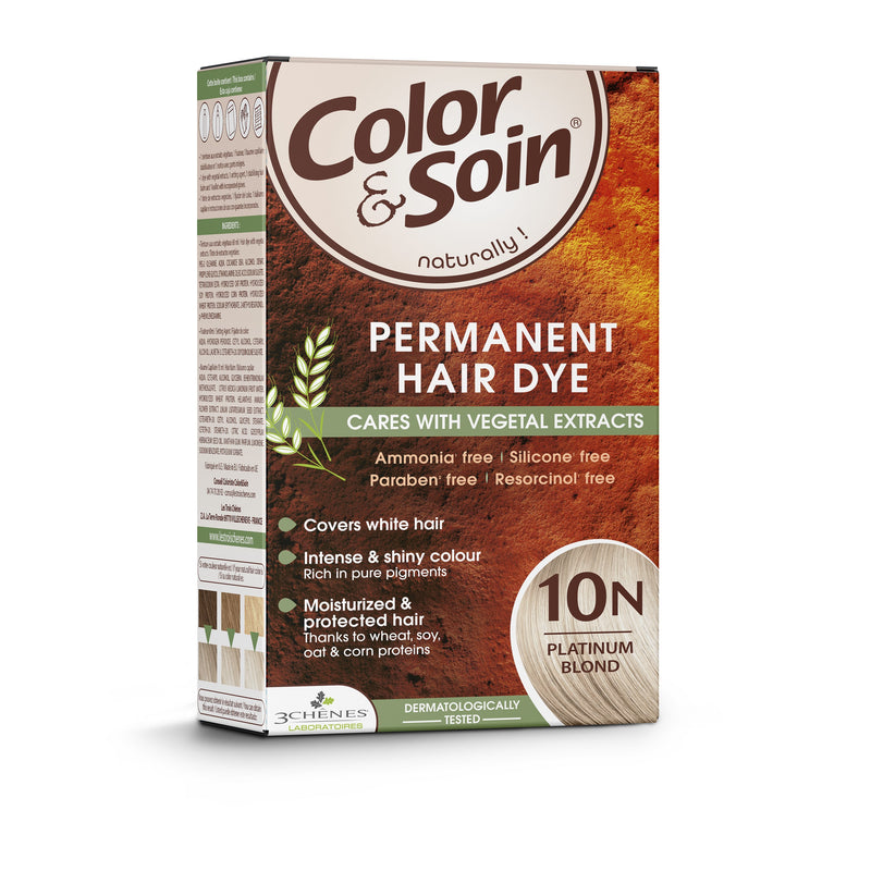 COLOR &amp; SOIN ammoniaagivaba juuksevärv 10N plaatinablond 135 ml, nuotrauka Nr. 3