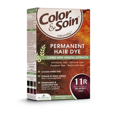 COLOR &amp; SOIN ammoniaagivaba juuksevärv 11R mustikapunane 135 ml