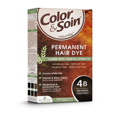 COLOR &amp; SOIN ammoniaagivaba juuksevärv 4B Brownie Chestnut 135 ml