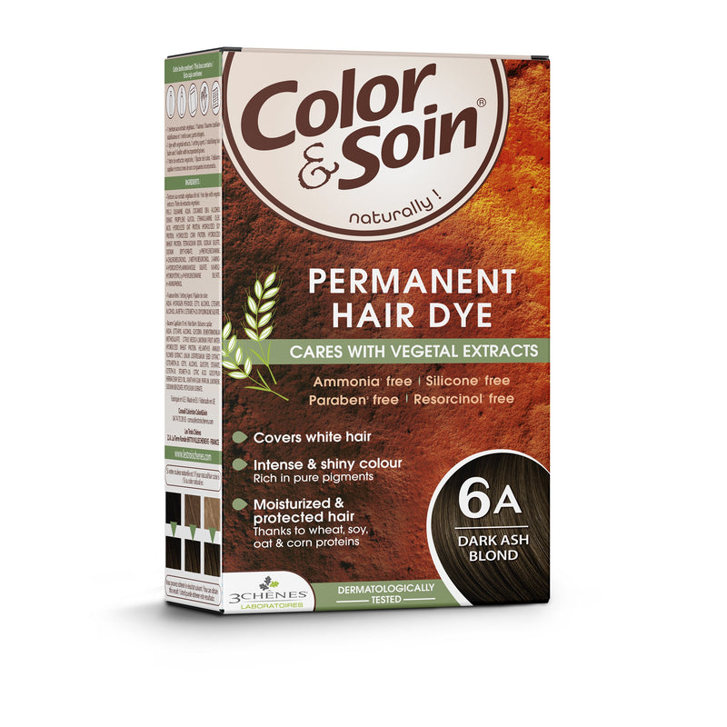COLOR &amp; SOIN ammoniaagivaba juuksevärv 6A Tume Tuhkblond 135 ml, nuotrauka Nr. 3