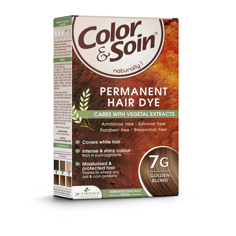 COLOR &amp; SOIN ammoniaagivaba juuksevärv 7G kuldne blond 135 ml, nuotrauka Nr. 3