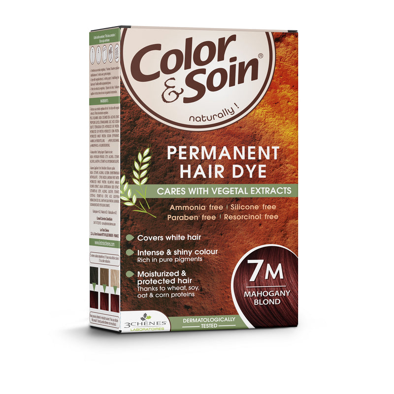 COLOR &amp; SOIN ammoniaagivaba juuksevärv 7M mahagoniblond 135 ml, nuotrauka Nr. 3