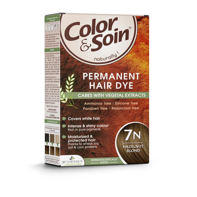 COLOR &amp; SOIN ammoniaagivaba juuksevärv 7N Sarapuublond 135 ml