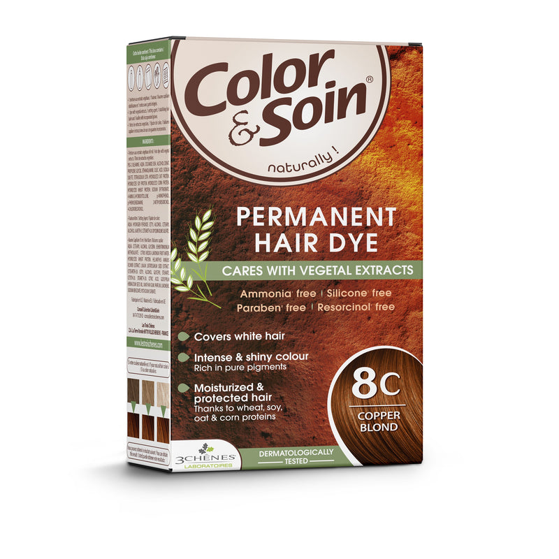 COLOR &amp; SOIN ammoniaagivaba juuksevärv 8C vaskblond 135 ml, nuotrauka Nr. 3