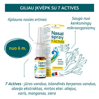 3 CHÊNES 7 Actives, pihusti 50 ml