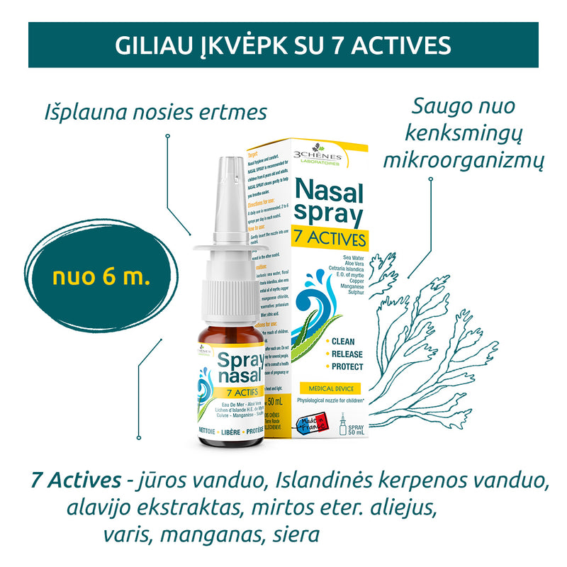 3 CHÊNES 7 Actives, pihusti 50 ml, nuotrauka Nr. 2