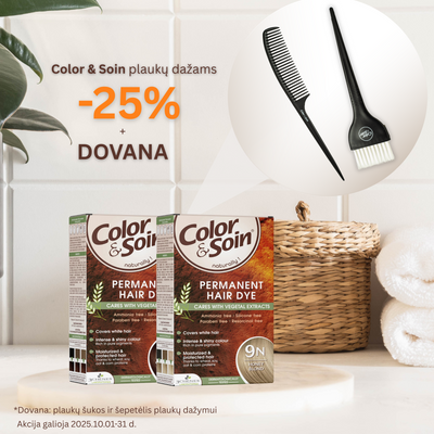 COLOR &amp; SOIN ammoniaagivaba juuksevärv 11R mustikapunane 135 ml