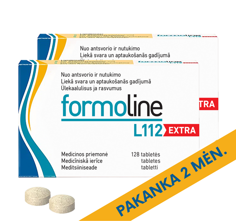 FORMOLINE L112 Extra, tabletid N128 x 2, nuotrauka Nr. 1
