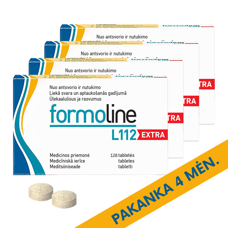 FORMOLINE L112 Extra, tabletid N128 x 4, nuotrauka Nr. 1