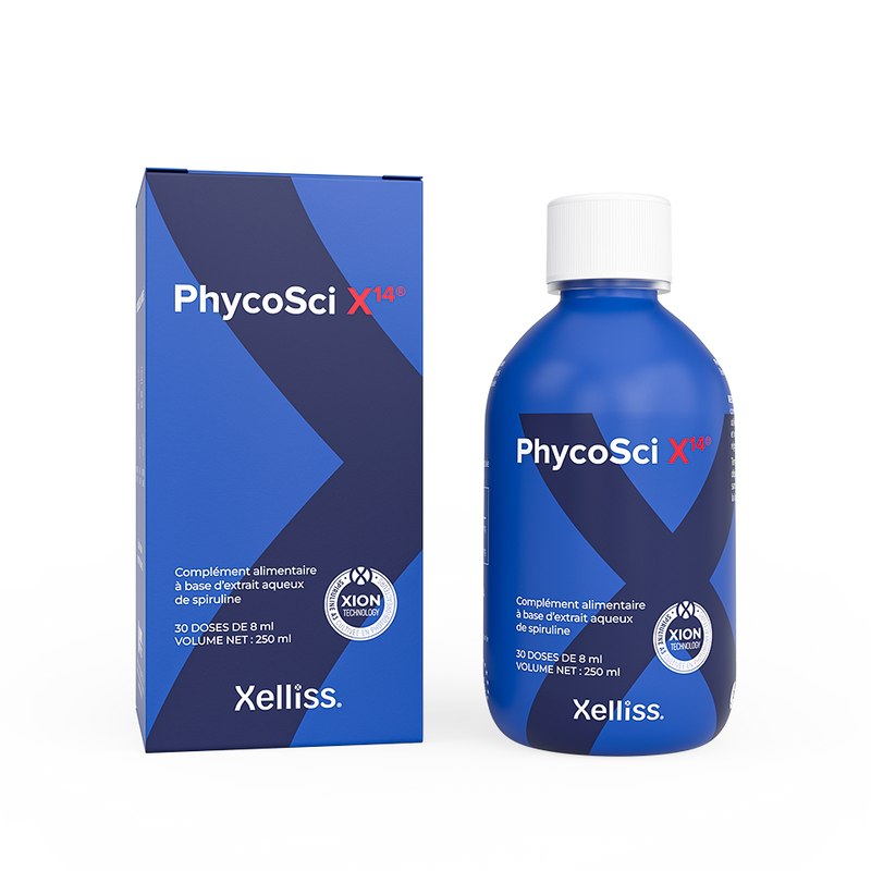 Xellis PhycoSci X14 spirulinaekstrakti fükotsüaniini kontsentraat 250 ml, nuotrauka Nr. 1