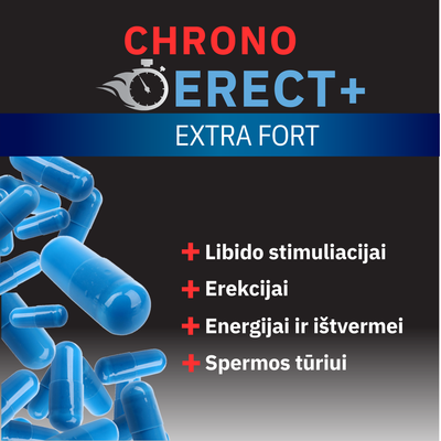 Chrono Erect Extra Fort potentsi suurendamiseks, kapslid N4