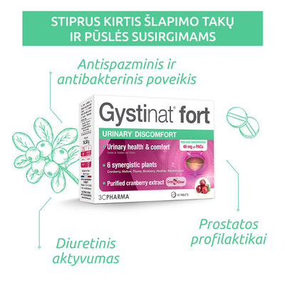 3C PHARMA Gystinat Fort tabletid N30