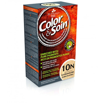 COLOR &amp; SOIN ammoniaagivaba juuksevärv 10N plaatinablond 135 ml