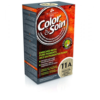 COLOR &amp; SOIN ammoniaagivaba juuksevärv 11A Liivane tuhkblond 135 ml