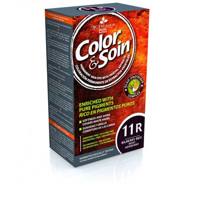 COLOR &amp; SOIN ammoniaagivaba juuksevärv 11R mustikapunane 135 ml