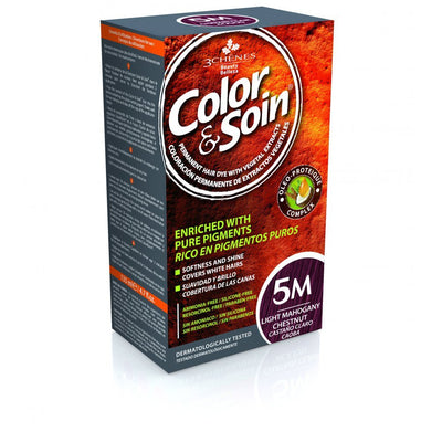 COLOR &amp; SOIN ammoniaagivaba juuksevärv 5M hele mahagonikastan 135 ml