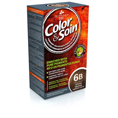 COLOR &amp; SOIN ammoniaagivaba juuksevärv 6B kakaopruun 135 ml