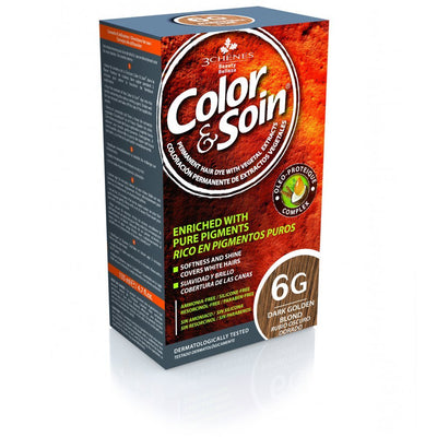 COLOR &amp; SOIN ammoniaagivaba juuksevärv 6G Tume Kuldne Blond 135 ml