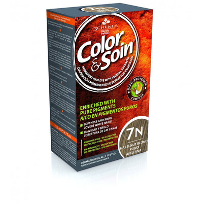 COLOR &amp; SOIN ammoniaagivaba juuksevärv 7N Sarapuublond 135 ml