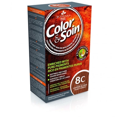 COLOR &amp; SOIN ammoniaagivaba juuksevärv 8C vaskblond 135 ml
